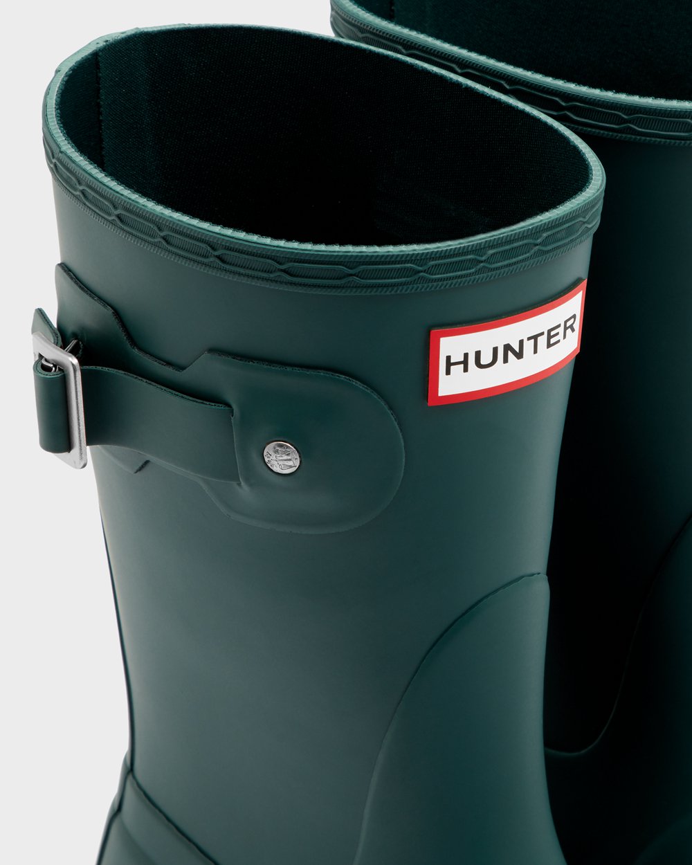 Hunter Mujer Original - Botas de Lluvia Verde - 205-GBOFPD